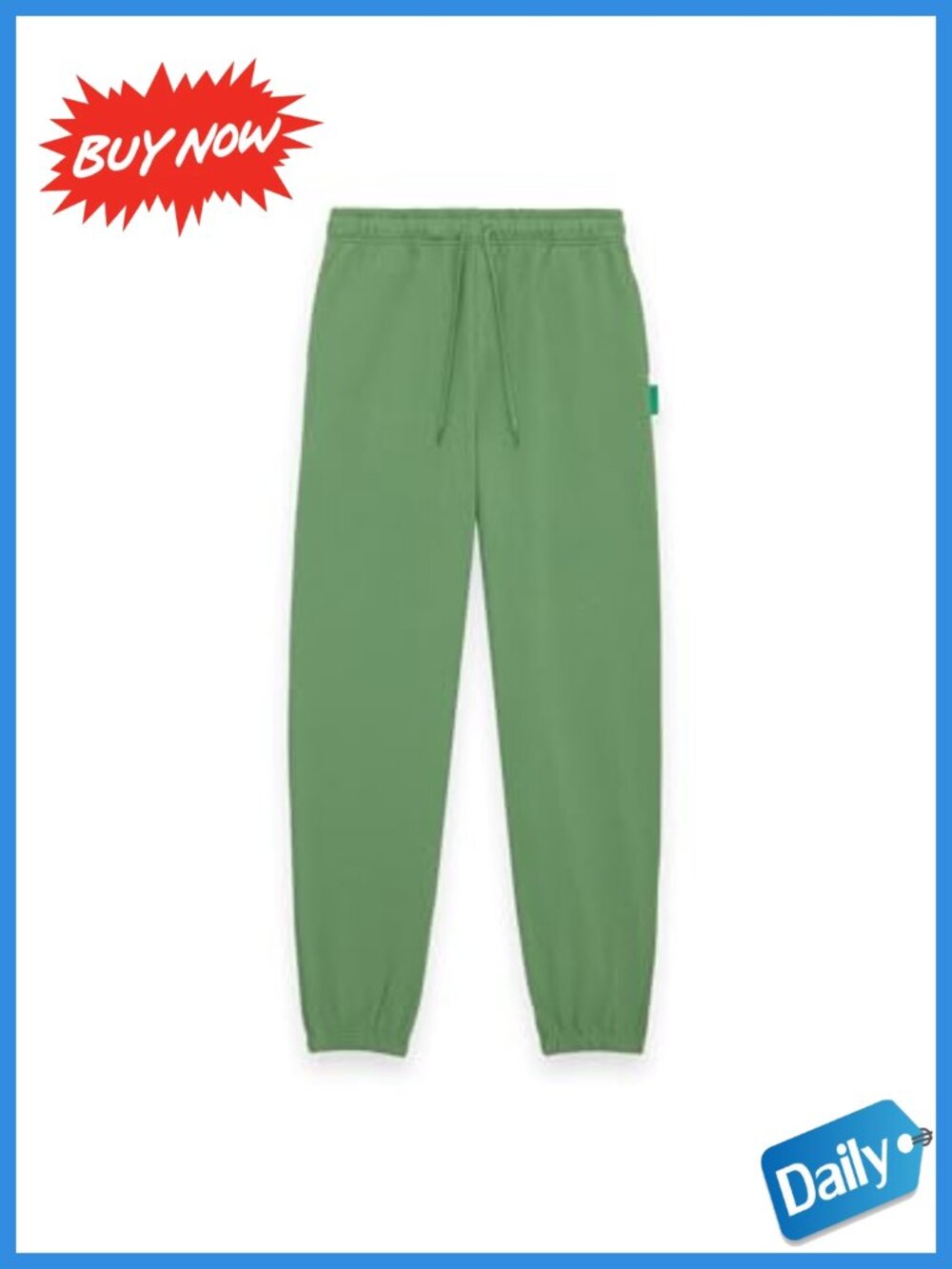 Womens French Terry Cotton Sweatpants Loose Fit Drawstring Lounge Joggers